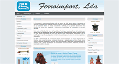 Desktop Screenshot of ferroimport.com